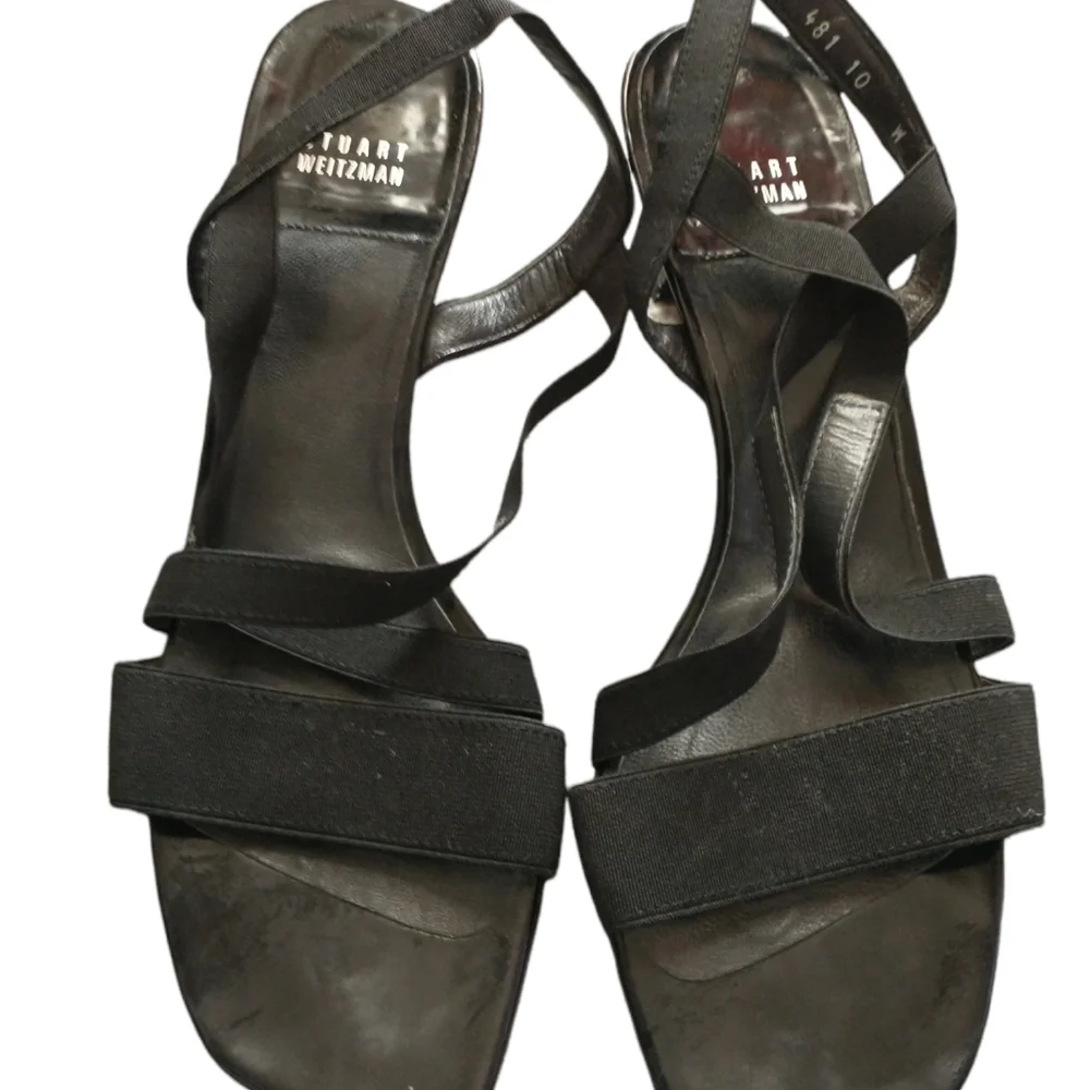 Stuart weitzman Kitten heel slingback